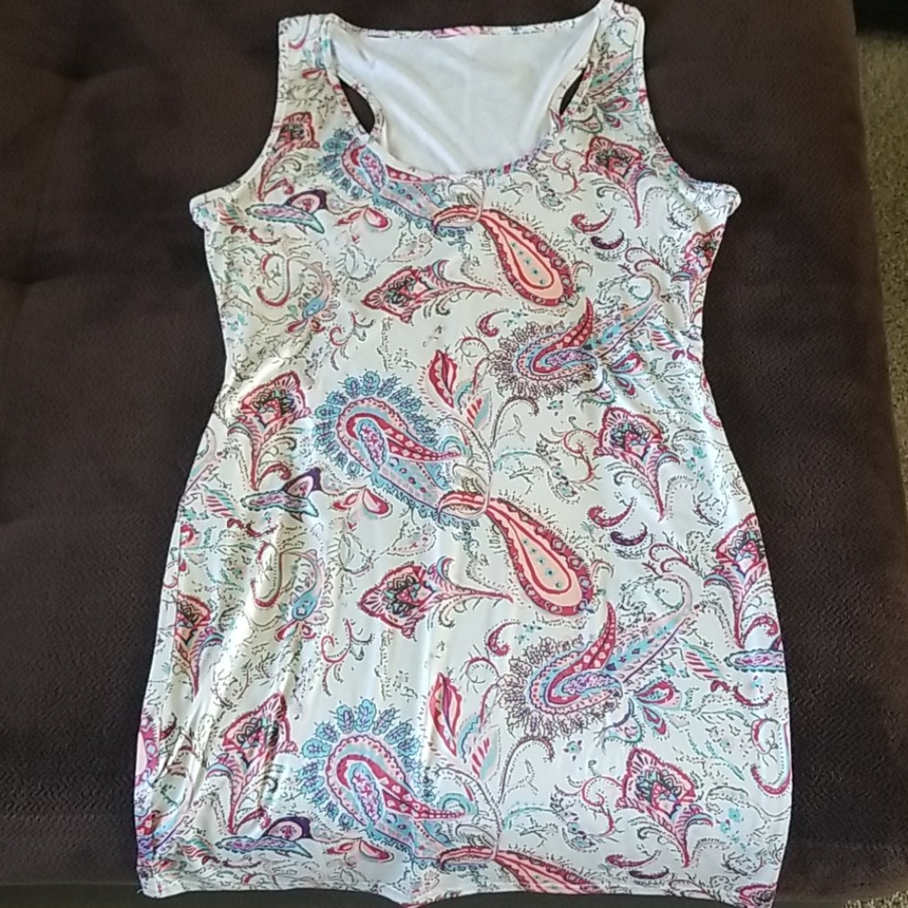 Women's paisley summer dress